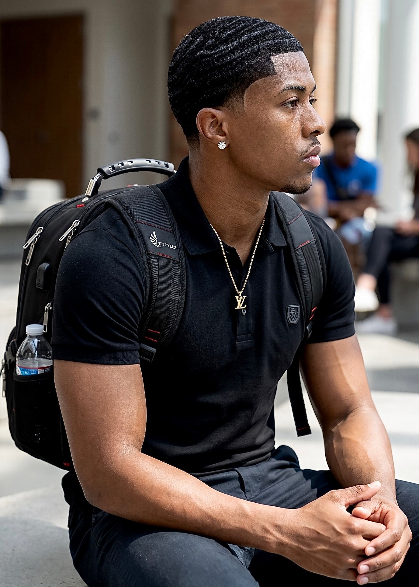 SPI Styles’ Back To School Backpack RFID Travel TSA Friendly
