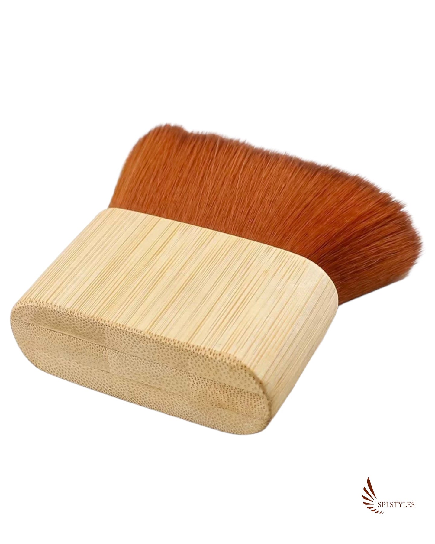 Wooden Neck Duster Barber Brush Neck Hair Duster Hair Dust Sweep Brush Hair Tool for Cutting, Hair Salon, Barbar Shop - SPI Styles