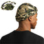 New! Silk Lined Turban - Camouflage Green