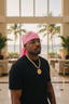 NEW - SPI Styles Designer Pink (MESH) Breathable WASH & STYLE DURAG -