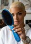 SPI Styles - 360 Waves Professional - HARD  Curved Wave Brush (BLUE ICE) (BACK IN STOCK)
