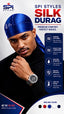 SPI Styles Blue Silk Durag w/Logo