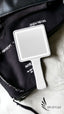 Travel Size Mirror with LED Rechargeable Light (Alpine White (SOLD OUT)