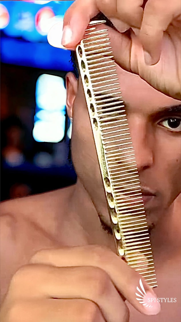 Rose Gold Master Barber Comb Collection