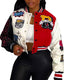 SPI Styles Varsity Baseball Jacket Womens Cropped