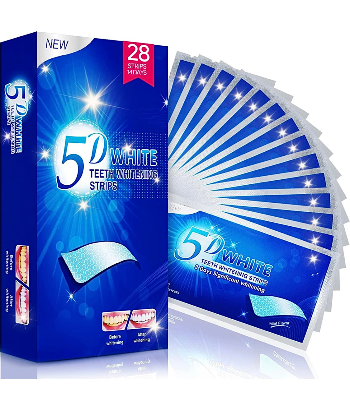 SPI Styles Teeth Whitening Strips (14 Treatments)