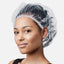 25 PCS Shower Cap Disposable, Plastic Clear Hair Bath Caps and Multi-Purpose Thick Waterproof Bath Caps for Women Men Kids Girls, Hair Treatment, Spa,Hotel and Hair Solon,Home Use,Portable Travel.(Size 46CM)