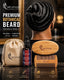 Hair and Beard Oil & Sandalwood Beard Travel Comb & Palm Brush !
