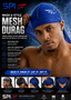 SPI Styles Designer (MESH) Breathable WASH & STYLE DURAG Blue