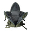 Lightweight TriZip Tactical Green Backpack