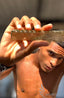 Luxury Gold Hair Cutting Comb Set for Barbers
