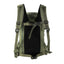 Top-down view of the SPI Styles Recon TriZip Rucksack in green, displaying its spacious main compartment and TriZip opening.​