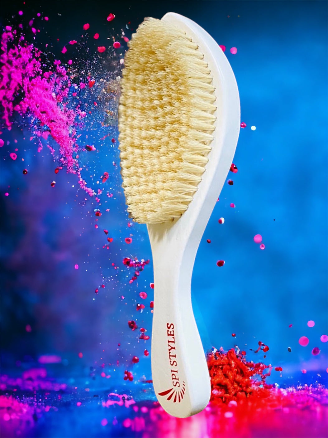 The SNOWMAN SUPER SOFT WAVE BRUSH 360 Waves PRO.