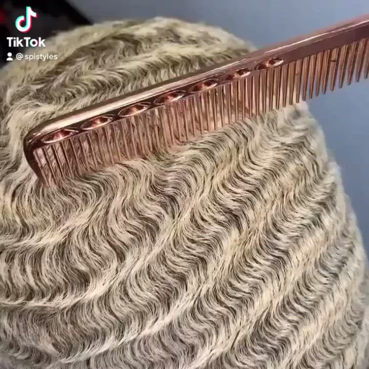 Ultimate Haircutting & Styling Comb Set in Rose Gold Finish
