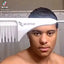 Professional rat tail comb for spreading wave products evenly and defining hair sections