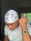 Non-Slip White Wave Durag for Maximum Hold
