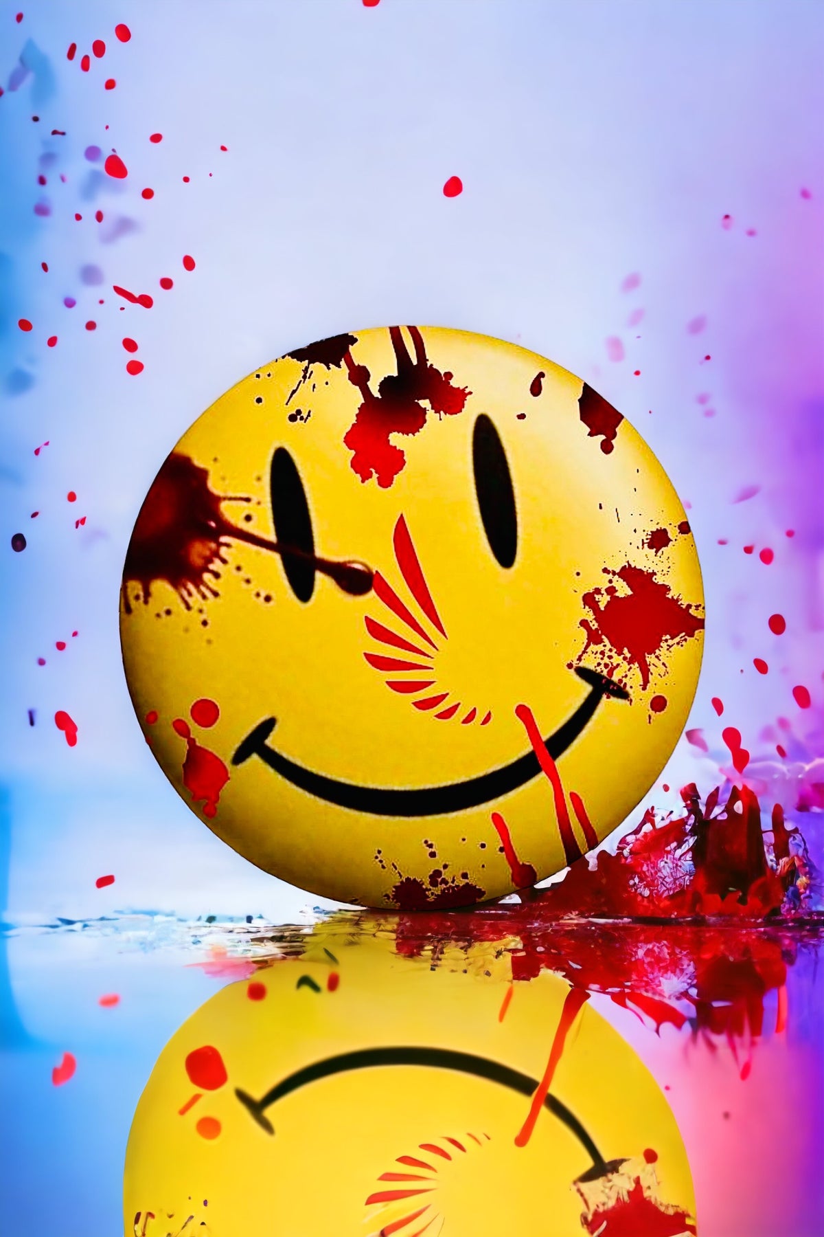 SPI Styles Silk Crown Patch – Round Scary Face