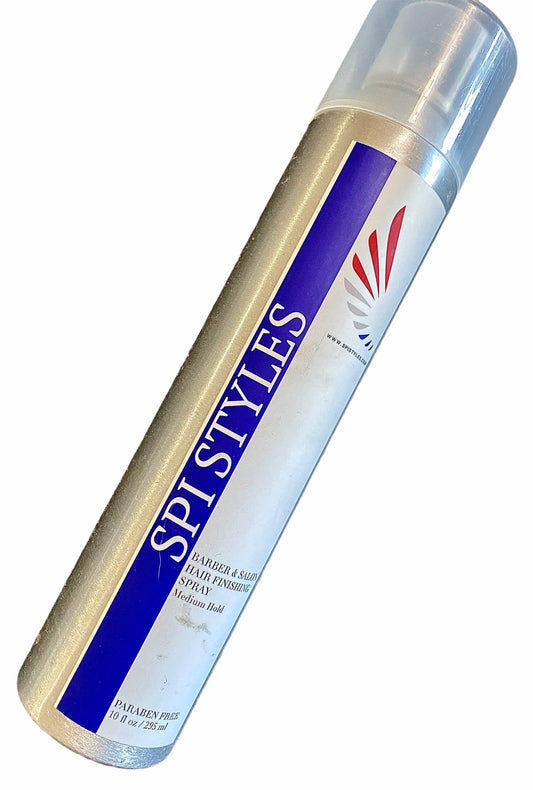 SPI Styles must have Hair spray for finish touch