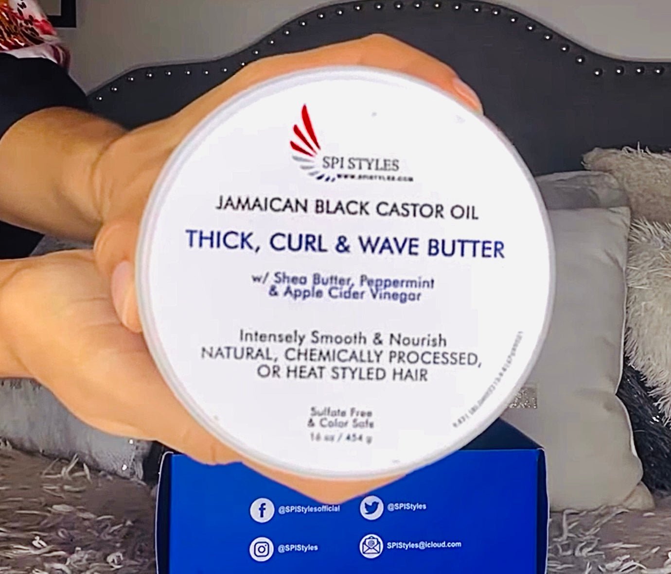 BOGO SALE BUY ONE GET ONE FREE!!! - THICK, CURL & WAVE BUTTER with Organic Jamaican Black Castor Oil! - SPI Styles