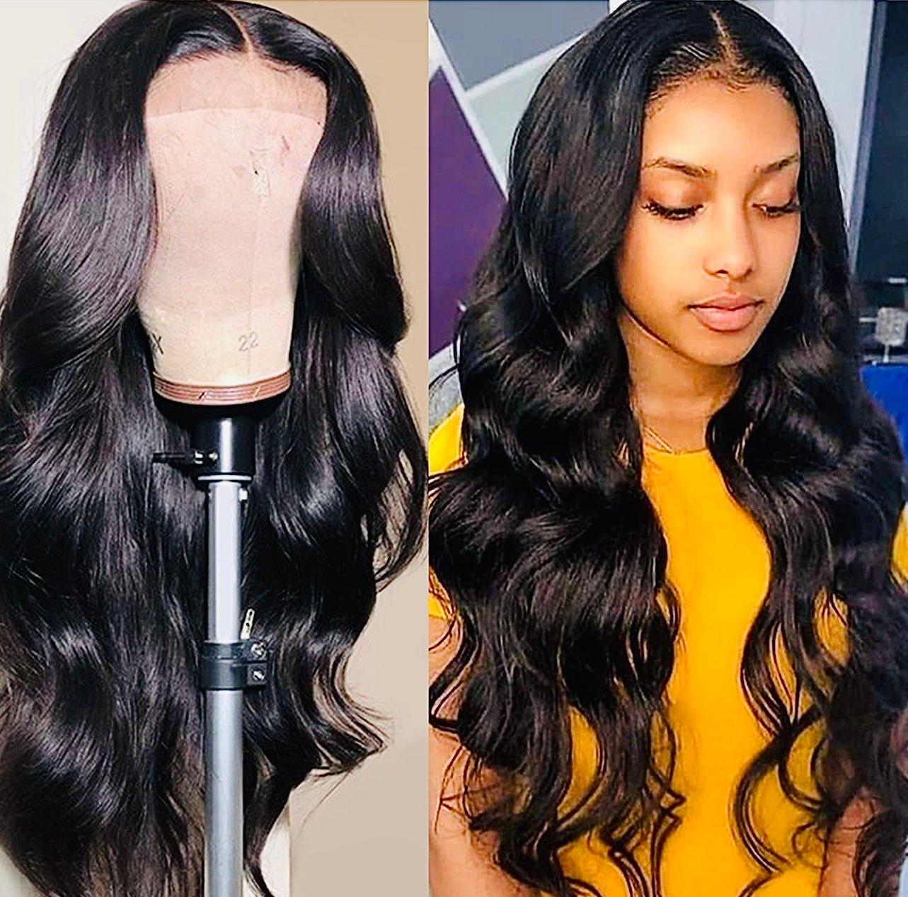 Brazilian Body Wave Hair 4x4 Lace Closure Wig 30 Inch - SPI Styles