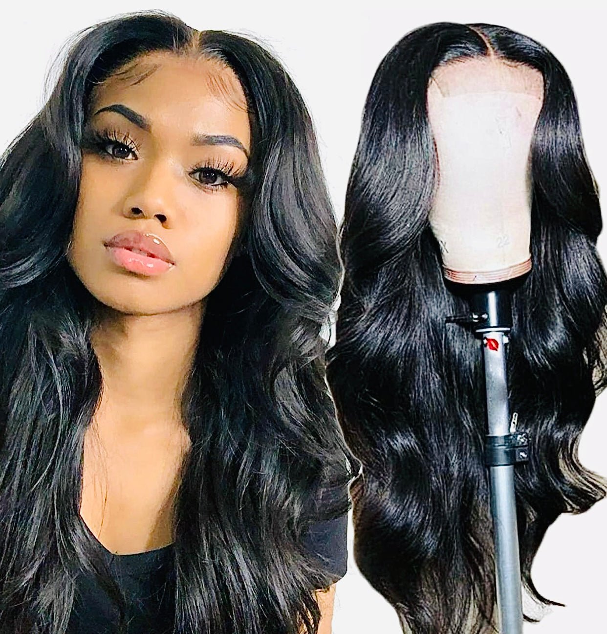 Brazilian Body Wave Hair 4x4 Lace Closure Wig