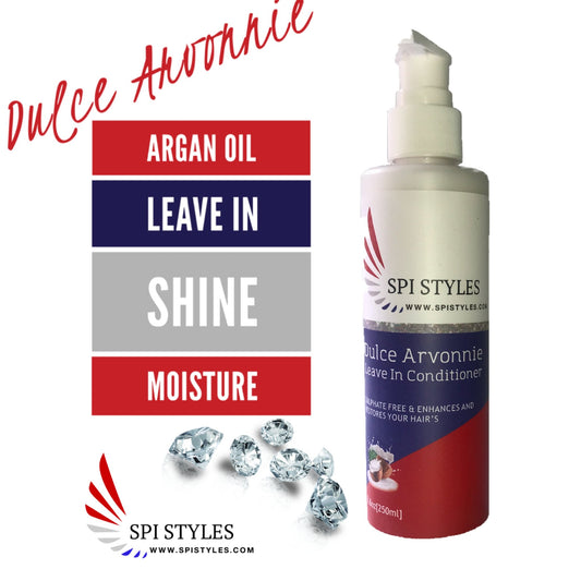 Best natural hair products for curly hair SPI Styles Dulce Arvonnie Leave in Conditioner