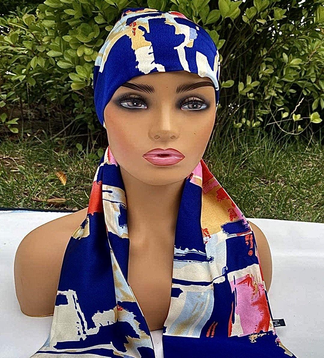 Headband- Fashion Silk Scarf - SPI Styles