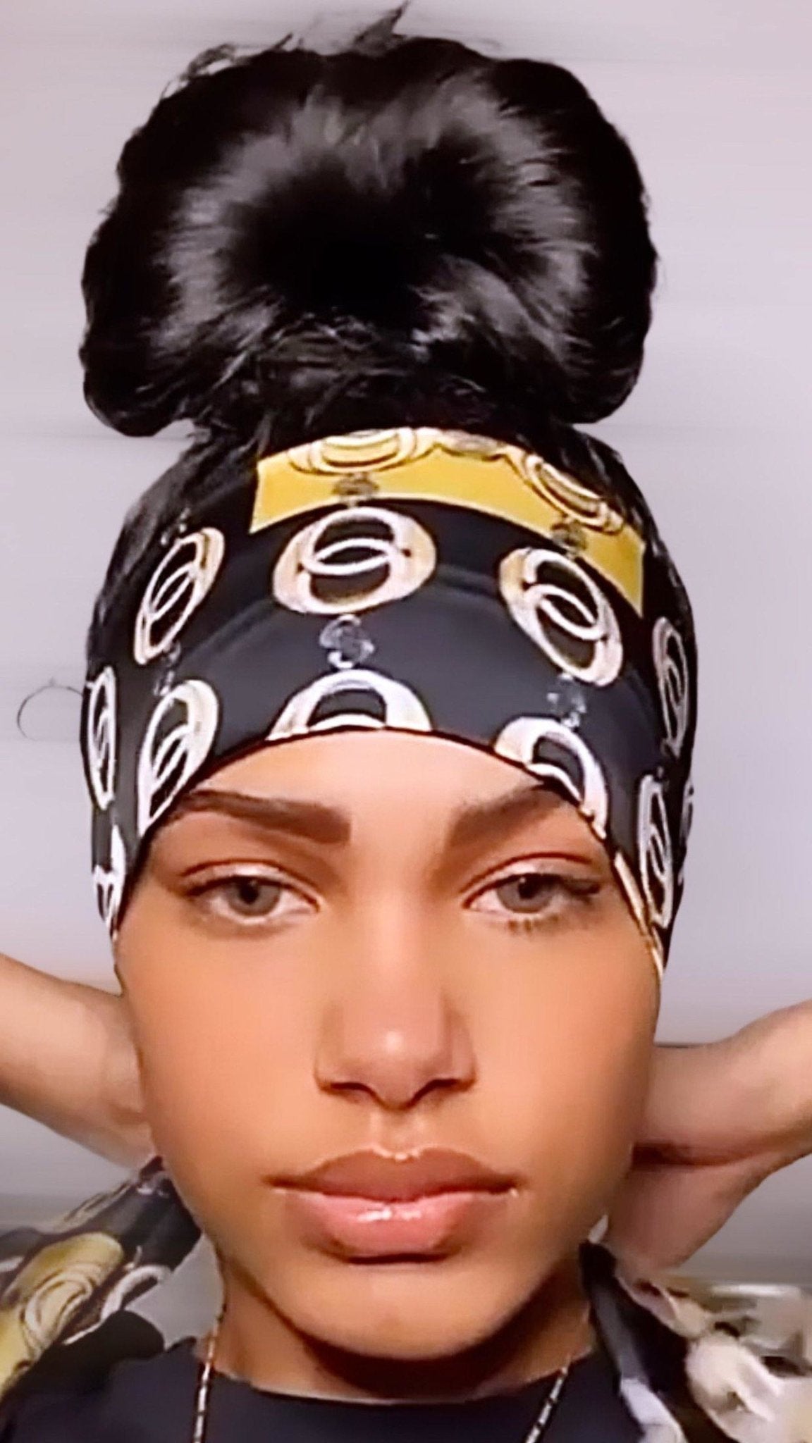 Headband- Fashion Silk Scarf – SPI Styles - Main Image