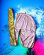SPI Styles Ombre Silk Durag Pink Large Logo with Gold
