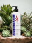 Bergamot & Avocado Rescue Shampoo 12 oz Pump Action Bottle for itchy scalp aids with dandruff