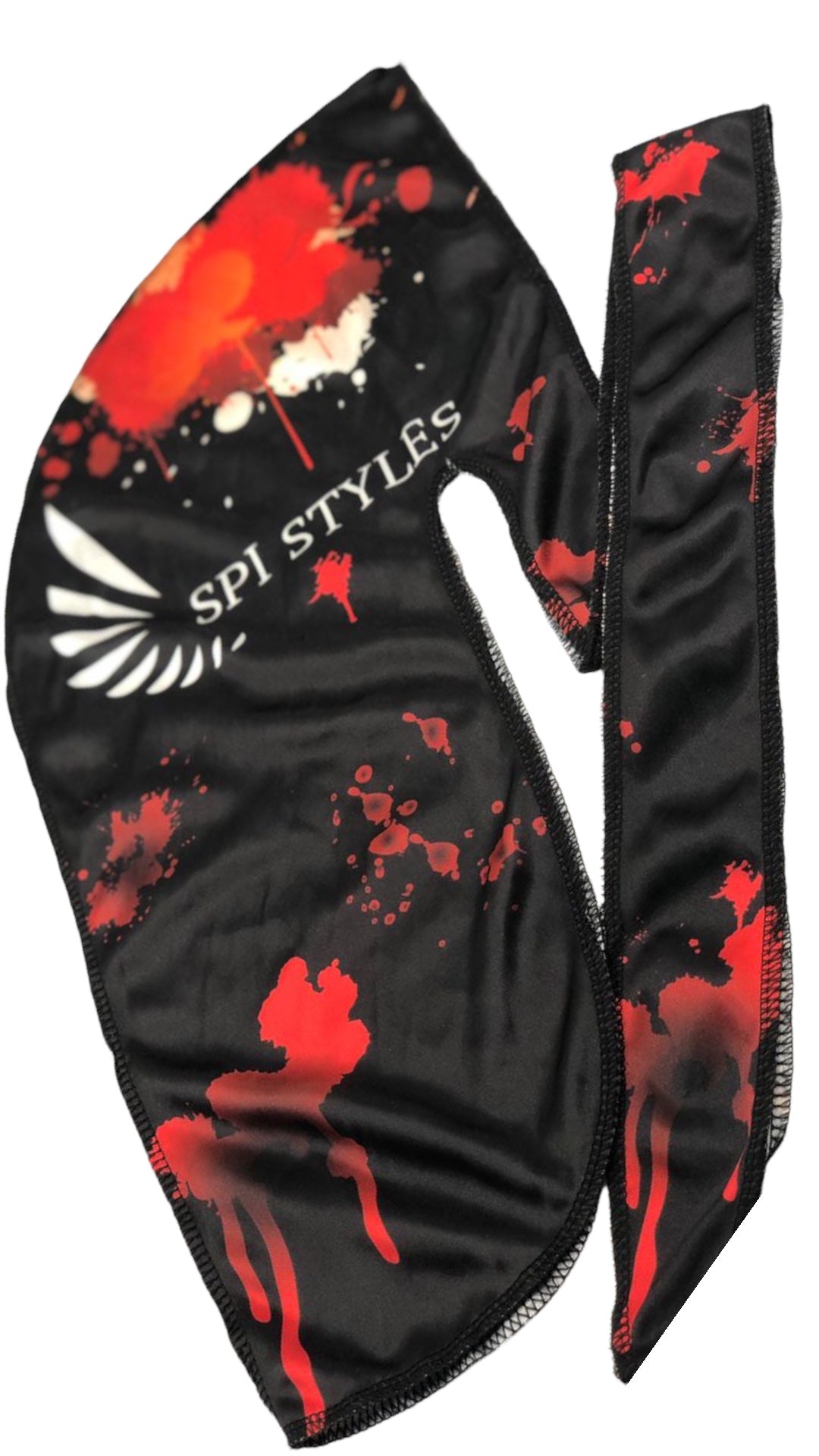 NEW  Designer Red or Black SUPER SPLASH Silky Durag