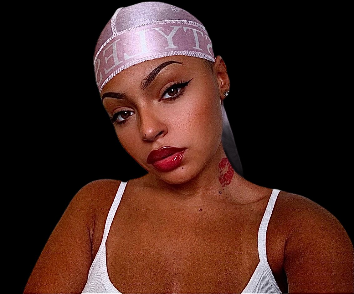 NEW - SPI Styles Pink Pearl Designer Silky Durag - SPI Styles