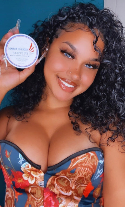 SPI Styles best laid edges hair pomade for babyhair edges