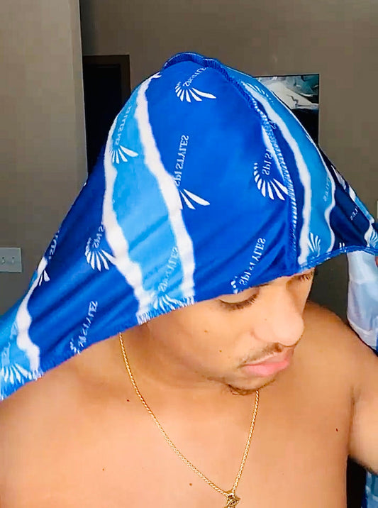 SPI Styles “Blue Nile”  Silky Durag