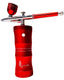 spi styles red cordless hand held airbrush compressor for hairline enchancment