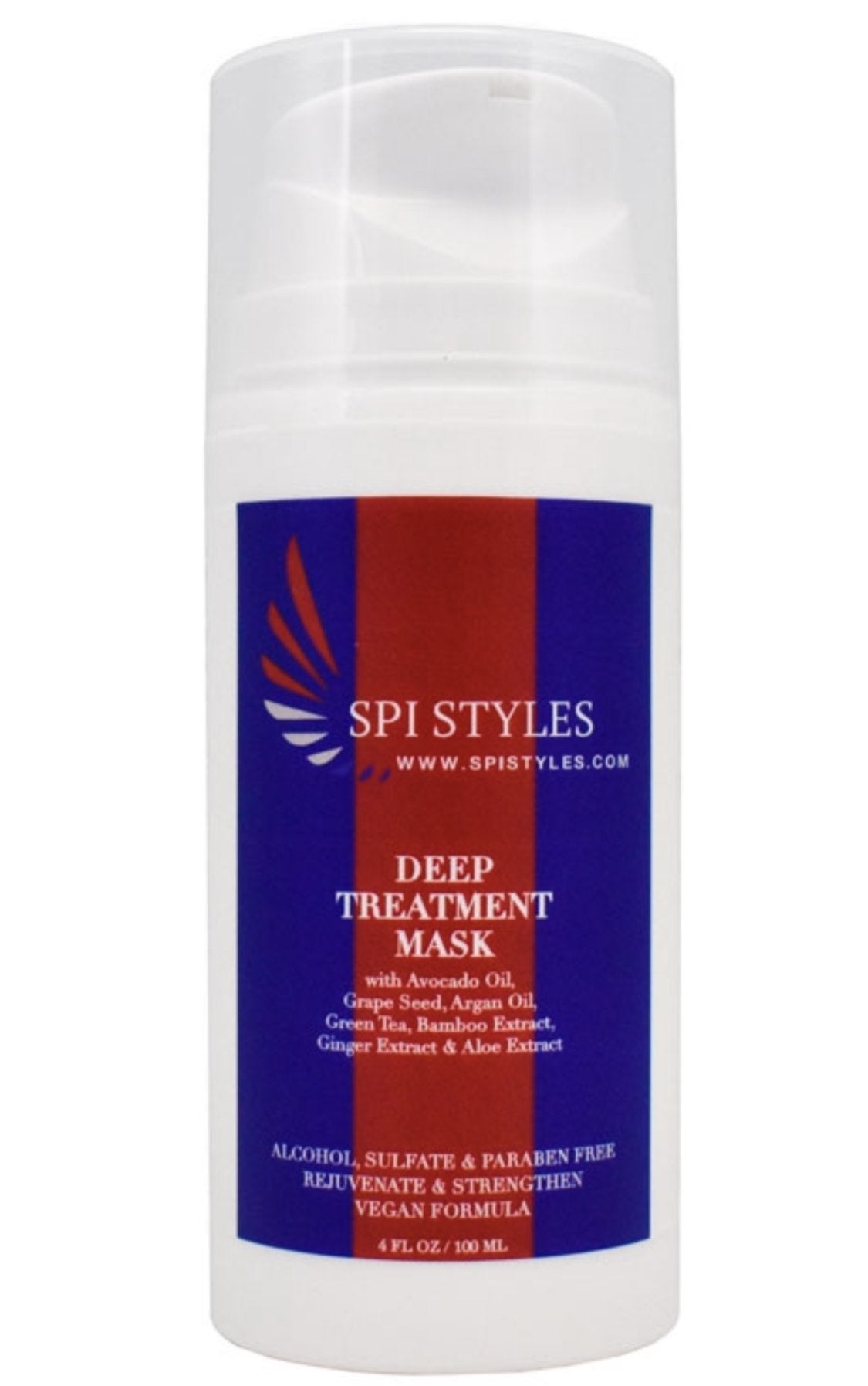 SPI Styles Deep Treatment Hair Mask (Avocado and Argan Oil) 4 oz - SPI Styles
