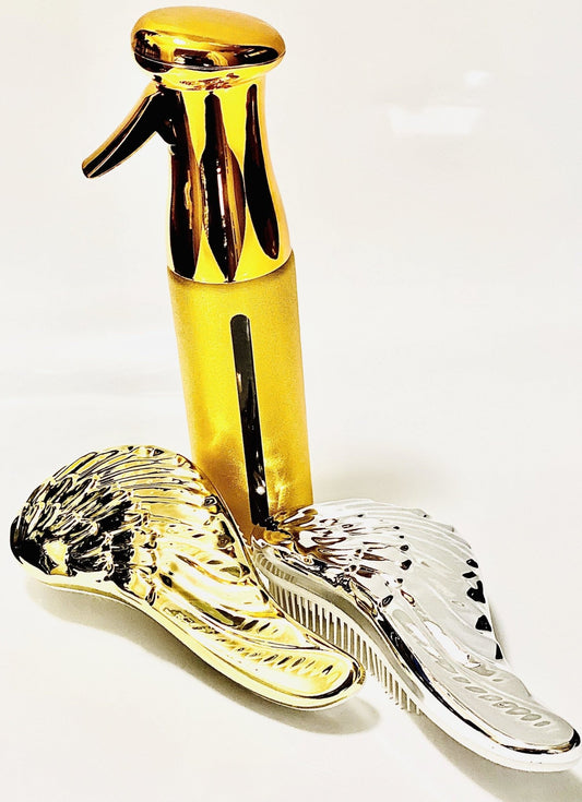 SPI Styles Gold and Platinum (VICTORY) Wash & Style Detangling Hairbrush Set (2 Brush Set - BIG SALE!!!!) - SPI Styles