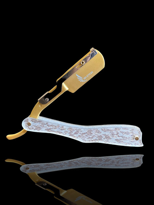 SPI Styles Gold Collection Straight Razor - SPI Styles