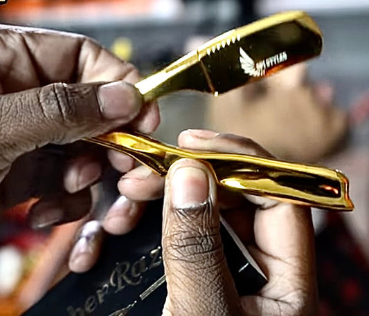 SPI Styles Gold Collection Straight Razor - SPI Styles