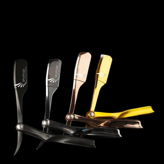 SPI Styles Gold Collection Straight Razor - SPI Styles