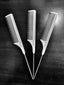 SPI Styles ICEBERG White Carbon Fiber PROFESSIONAL grade Stainless Steel RATTAIL COMB (3 PACK) ON SALE NOW!!! - SPI Styles