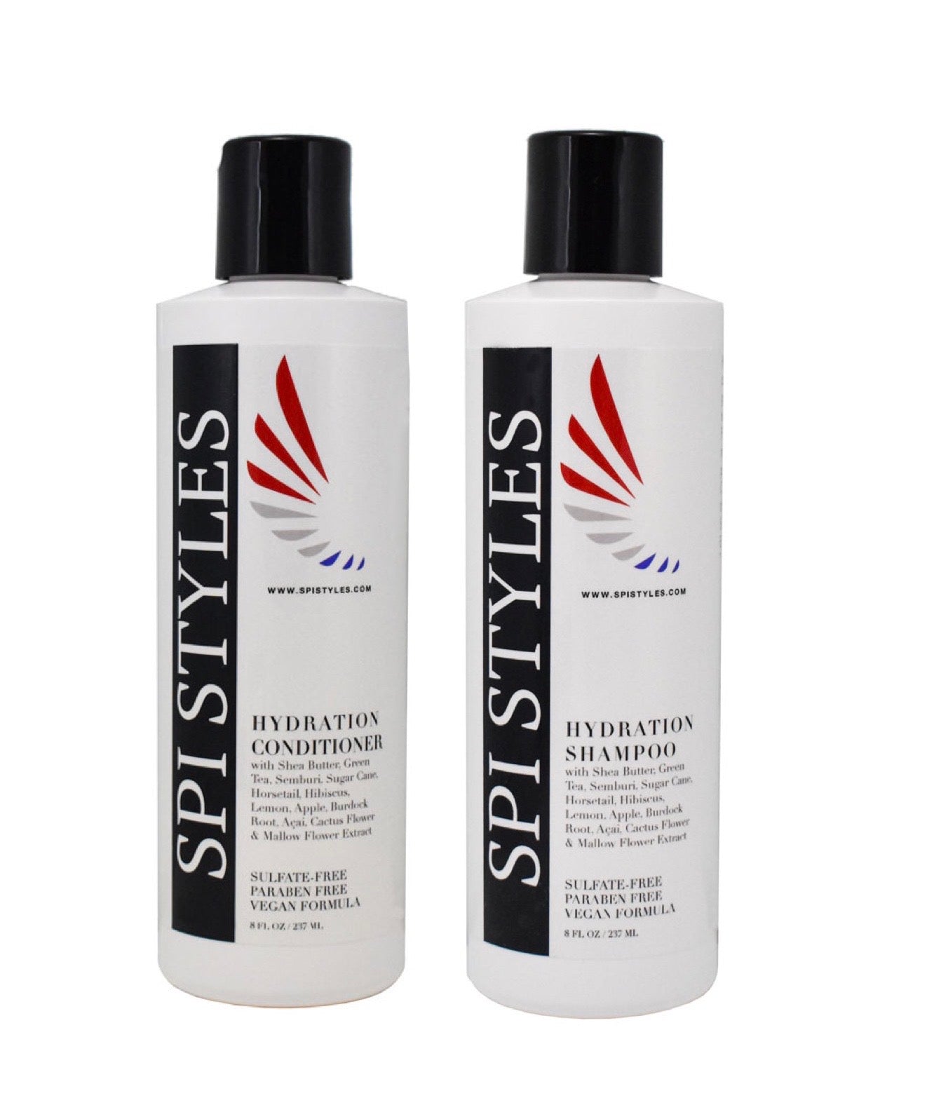 SPI Styles Natural Hydration Shampoo and Conditioner Duo 8 oz each (BACK IN STOCK- ORDER NOW‼️) - SPI Styles