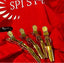 SPI Styles Premium Gold Alligator Hair Clips (4 Total Clips)