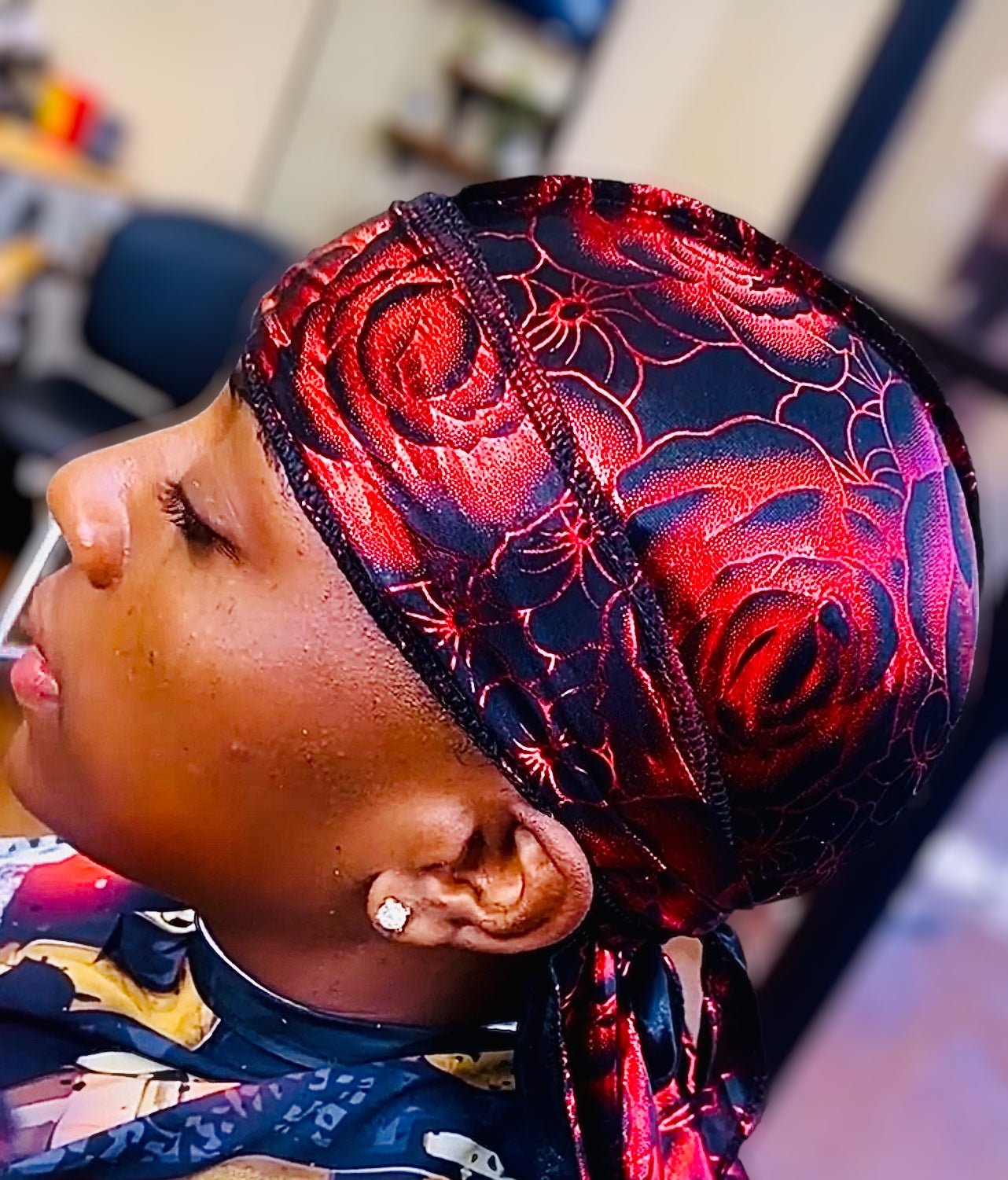 SPI STYLES Rose Silky Durag Collection - SPI Styles