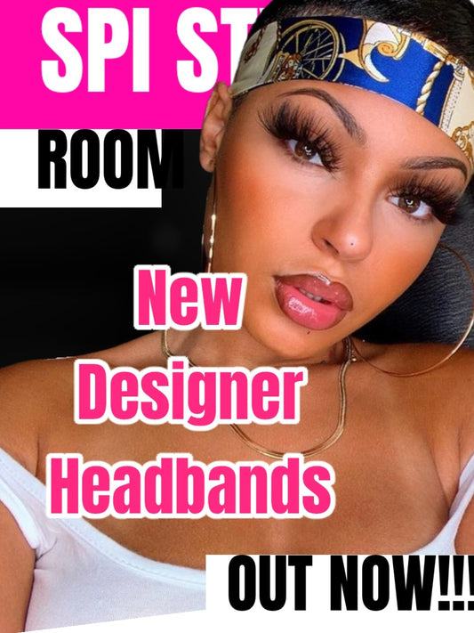 SPI Styles Satin Designer Headband - SPI Styles