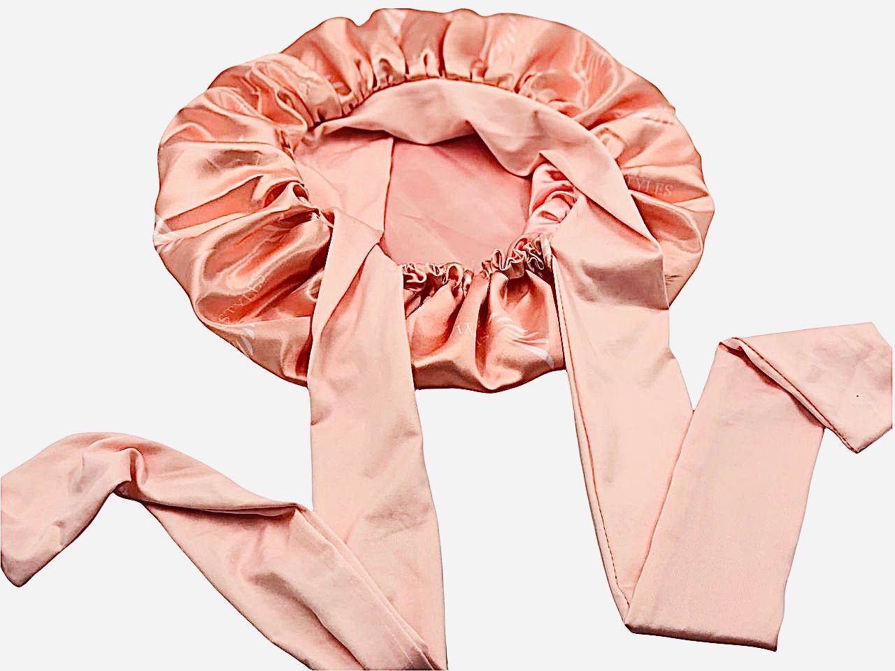 SPI Styles Satin Hair Bonnet with Long Edge Straps - SPI Styles