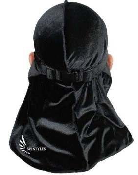 SPI Styles Strapless Buckle Velvet Durag - SPI Styles
