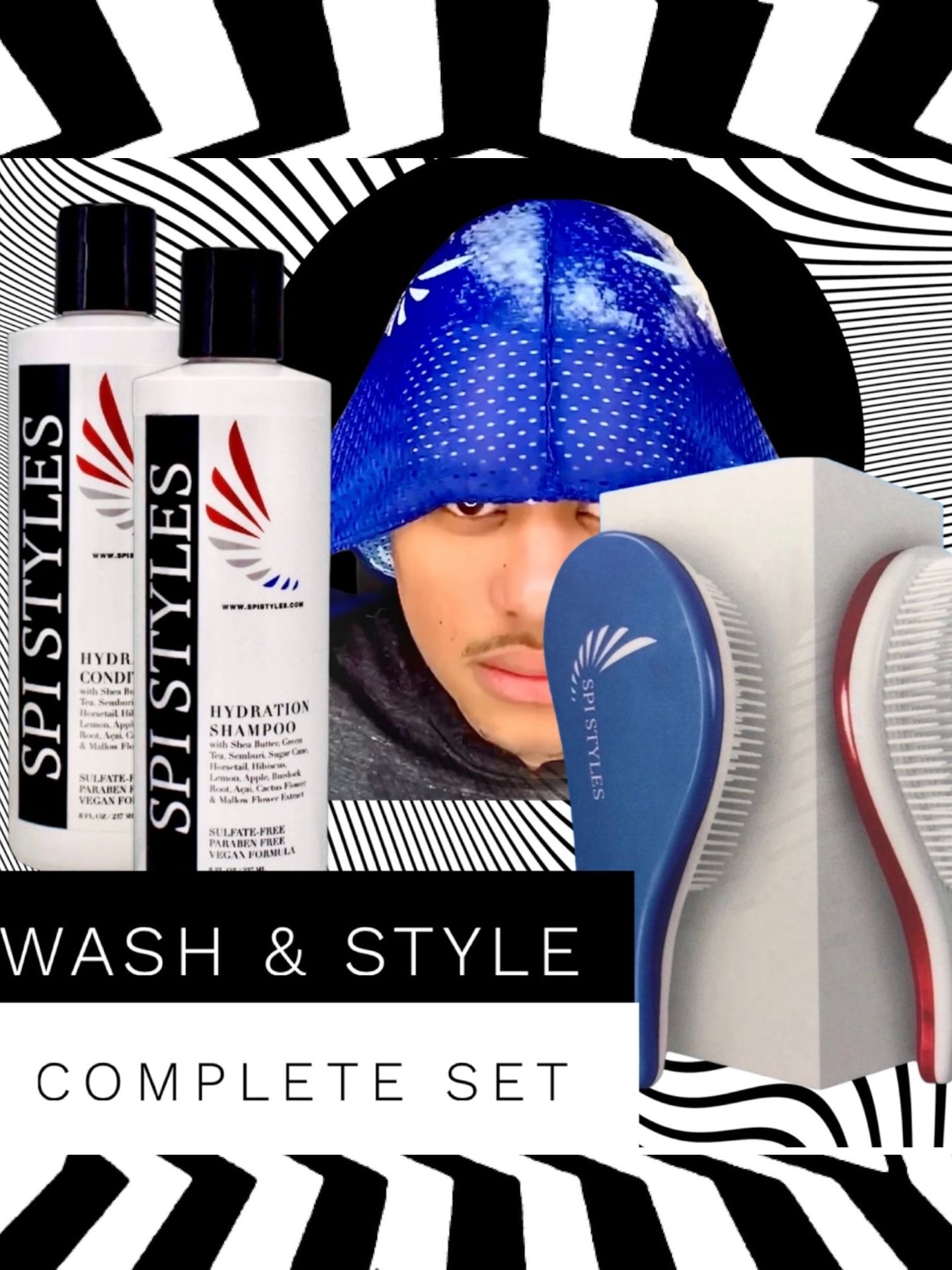 SPI Styles Wash & Style Complete Set - SPI Styles