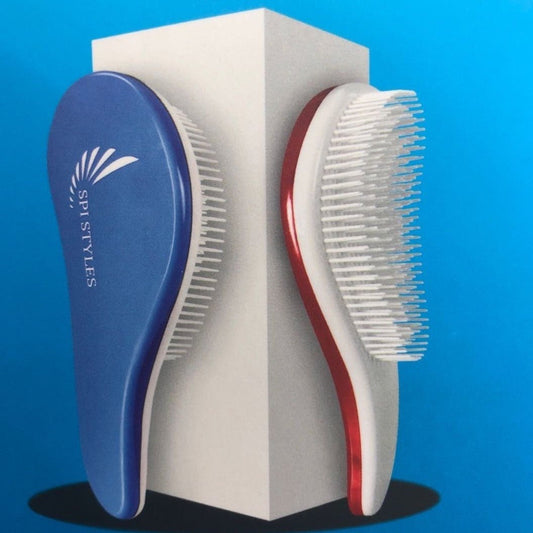 SPI Styles Wash & Style Detangling Hairbrush Set (2 Brush Set - SPI Styles
