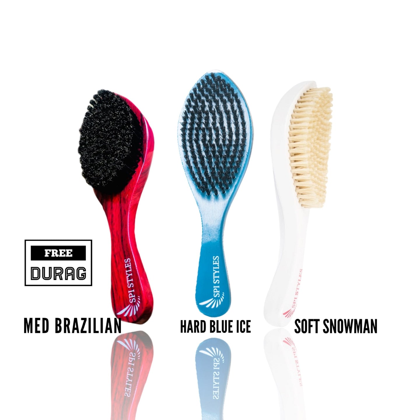 SPI STYLES WAVE BRUSH COLLECTION with FREE SPI STYLES DURAG!!!! (SOLD OUT PRE-ORDER NOW) - SPI Styles